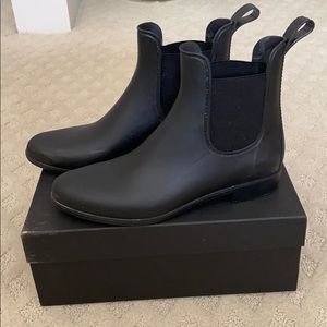 JCrew Chelsea Matte Rainboots